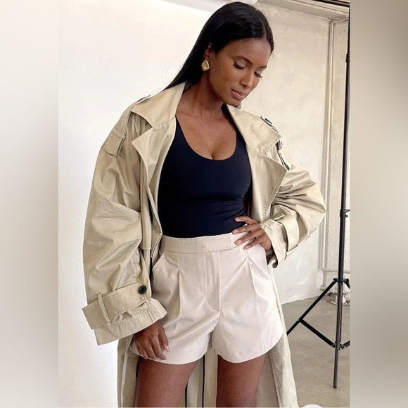 Pinsy Scoop Tank Hourglass Shapewear Thong Bodysuit Medium - Picture 2 of 10